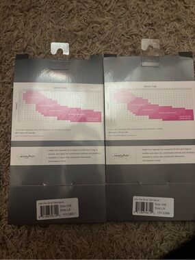 Revolution Color-Run Stirrup Tights - Pink/Gray